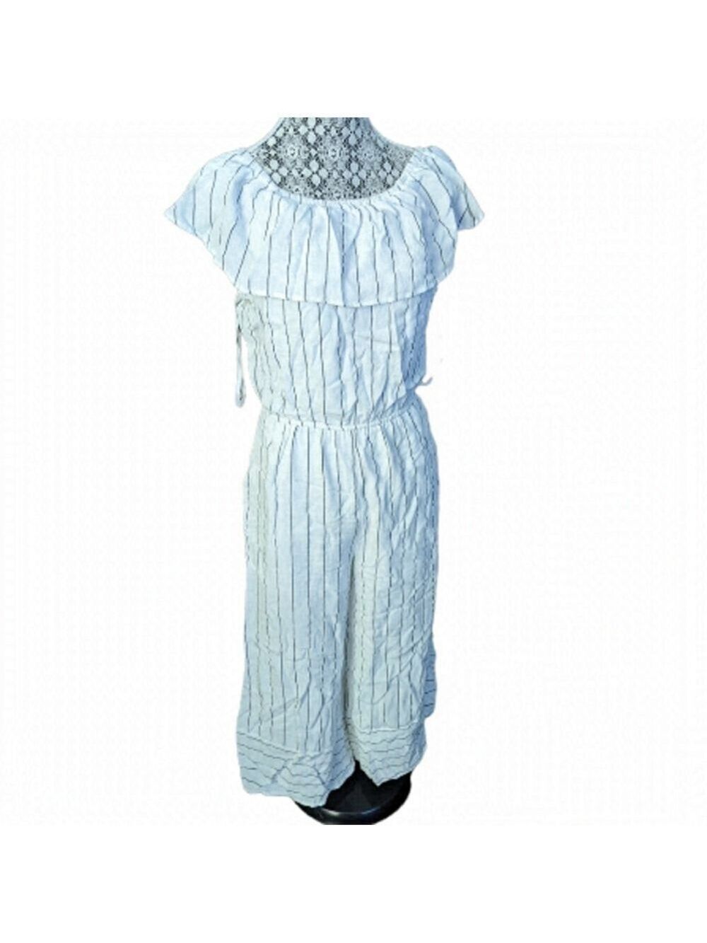 Yaya & Co Striped Jumpsuit